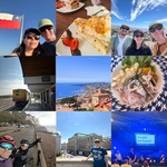 Collage of 9 photos from 2024