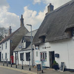 Thatch cottage turned into pretty coffeeshop