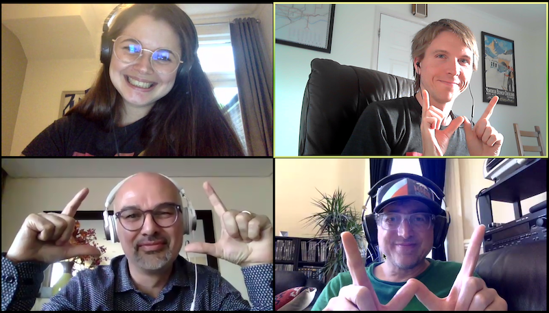 Participants at Homebrew Website Club Europe/London