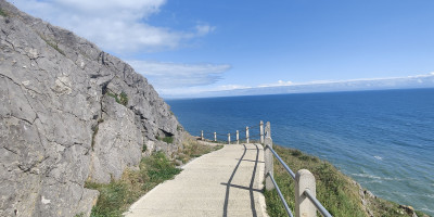 Coastal footpath