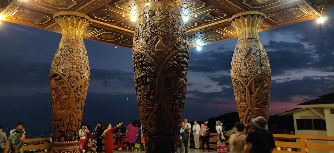 Wat Phrathat Doi Suthep at sunset