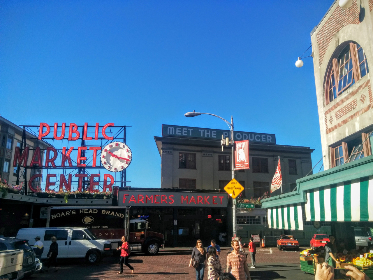 Outside Pike Market