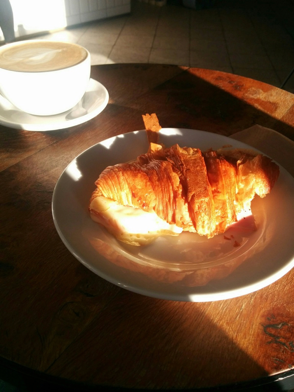 View of Bread and Milk