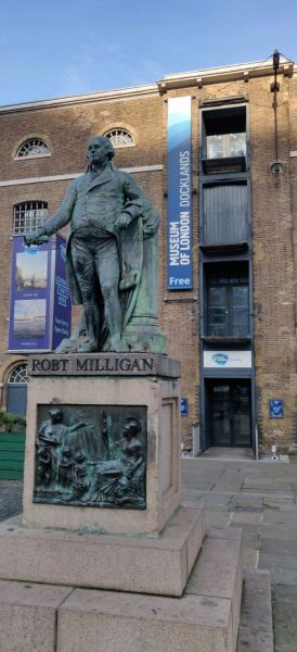 View of Museum of London Docklands