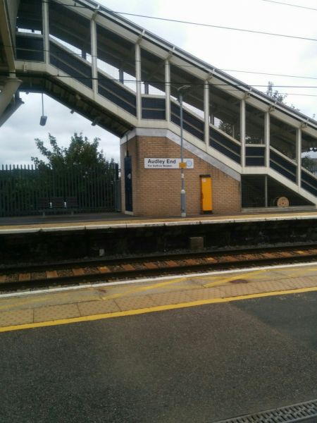 View of Audley End Railway Station (AUD)