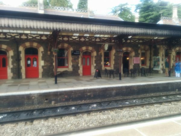 View of Great Malvern Railway Station (GMV)