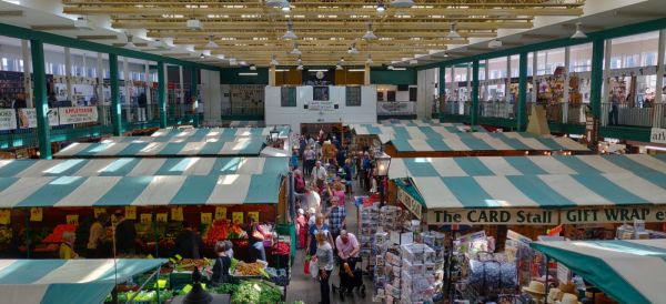 View of Shrewsbury Market Hall