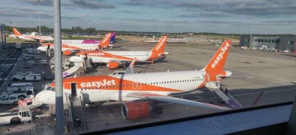 View of London Luton Airport (LTN)