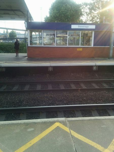 View of Stevenage Railway Station (SVG)