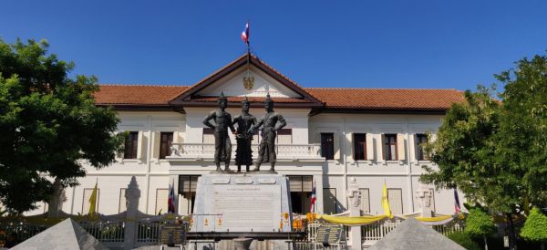 View of Three Kings Monument (พระบรมราชานุสาวรีย์สามกษัตริย์)