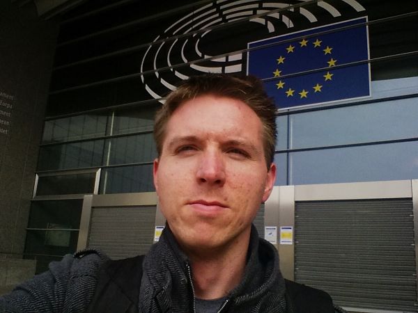 View of European Parliament (Europees Parlement)